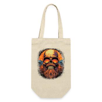 Barbe complète Cadeau Ours potelé Barbe antivirale - Sac à bouteille - nature - Devant