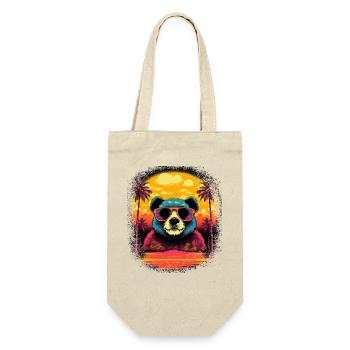 drôle citation blagues growler coati génial happy cool - Sac à bouteille - nature - Devant