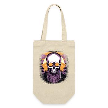 Fun Chubby Bear Badly Worn Bearded Collie - Gift Bag for Bottles - nature - Front