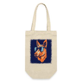 Guinea Pig Pattern Joke Funny Pig Cute Pig - Gift Bag for Bottles - nature - Front