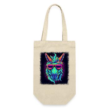 animal drôle citation idée cadeau dabbing cool - Sac à bouteille - nature - Devant