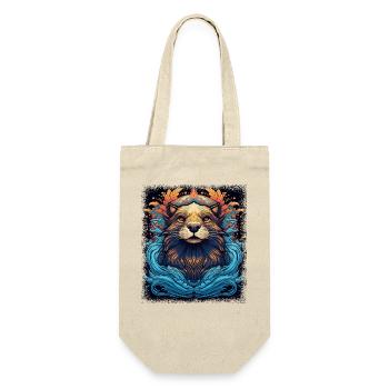 Baby Otter Animals Kids Gift Idea Joke Fun - Gift Bag for Bottles - nature - Front