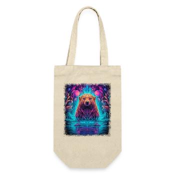 Pride Peace Sign Heart Birthday Present Jokes - Gift Bag for Bottles - nature - Front