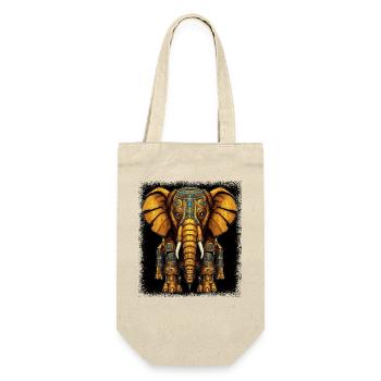 bday humor love animals happy trendy water nature - Geschenkbeutel für Flaschen - Natur - Vorne