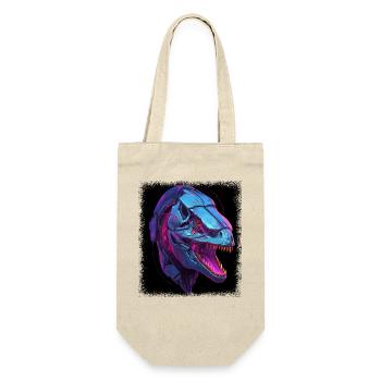 trex costume tshirts - Geschenkbeutel für Flaschen - Natur - Vorne