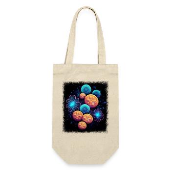 peace movement bday birthday present idea - Gift Bag for Bottles - nature - Front