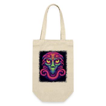 Cadeaux de serpent pour les blagues de Noël - Sac à bouteille - nature - Devant