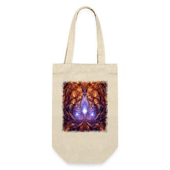 Geek Food Brown Chocolate Chocolate Addict - Gift Bag for Bottles - nature - Front