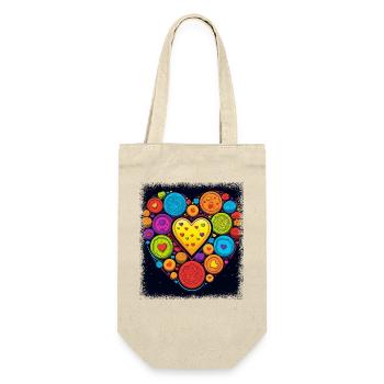 pansexual dump  statement birthday present - Gift Bag for Bottles - nature - Front