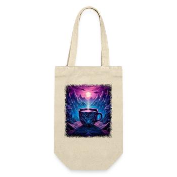 citation géniale coeur contre-culture paix humour - Sac à bouteille - nature - Devant