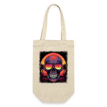 death humor drawing fuck you cute funny sayings - Gift Bag for Bottles - nature - Front