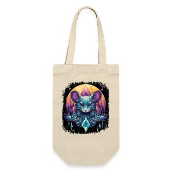 All Joke Happy CanvasBackpack Rat - Gift Bag for Bottles - nature - Front