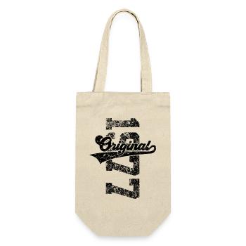 49TH BIRTHDAY ORIGINAL 1977 - Gift Bag for Bottles - nature - Front
