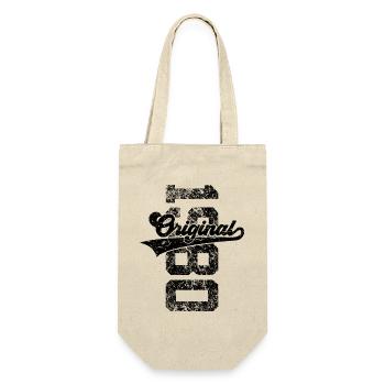 46TH BIRTHDAY ORIGINAL 1980 - Gift Bag for Bottles - nature - Front