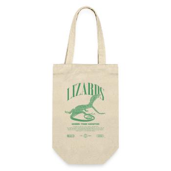 Moniteur d’arbre vert Streetwear gardien de lézard - Sac à bouteille - nature - Devant