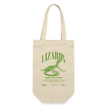 Moniteur d’arbre vert Streetwear gardien de lézard - Sac à bouteille - nature - Devant