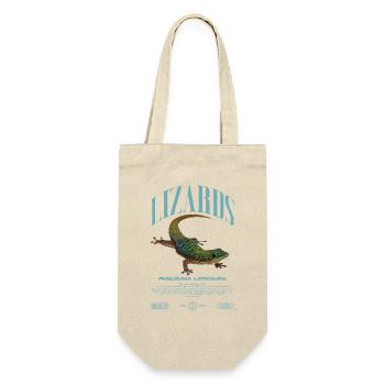 Phelsuma laticauda Day Gecko Lizard Keeper - Gift Bag for Bottles - nature - Front