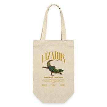 Phelsuma laticauda Day Gecko Lizard Keeper - Gift Bag for Bottles - nature - Front