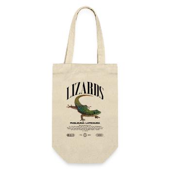 Phelsuma laticauda Day Gecko Lizard Keeper - Gift Bag for Bottles - nature - Front