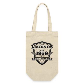 Légende Mai 1959 Millésime 1959 Anniversaire 1959 - Sac à bouteille - nature - Devant