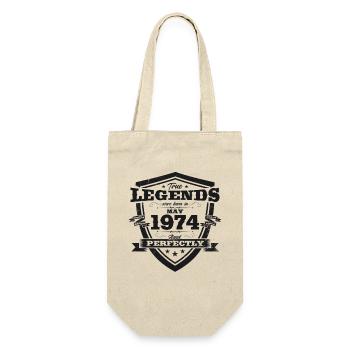 Légende Mai 1974 Millésime 1974 Anniversaire 1974 - Sac à bouteille - nature - Devant
