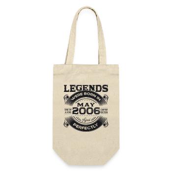Legend May 2006 Vintage 2006 Birthday 2006 - Gift Bag for Bottles - nature - Front
