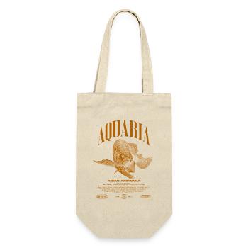 Asian Arowana Monster Fish Keeper Streetwear - Gift Bag for Bottles - nature - Front