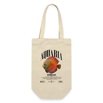 Diskus-Buntbarsch Fish Keeper Moderne Streetwear - Geschenkbeutel für Flaschen - Natur - Vorne