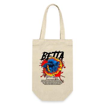 Betta Fish Keeper Moderne Streetwear - Geschenkbeutel für Flaschen - Natur - Vorne