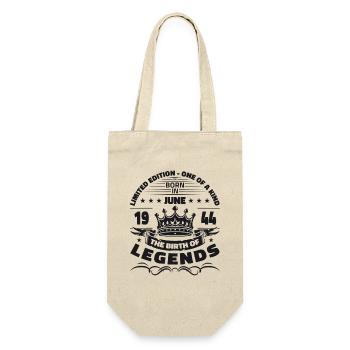 Original June 1944 Vintage 1944 Birthday 1944 - Gift Bag for Bottles - nature - Front