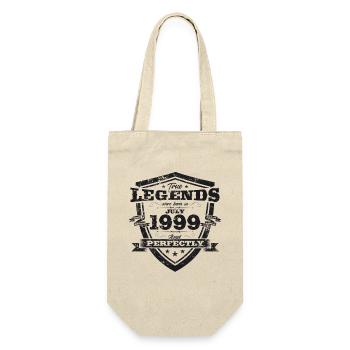 25th Birthday Legendary July 1999 Vintage 1999 - Gift Bag for Bottles - nature - Front