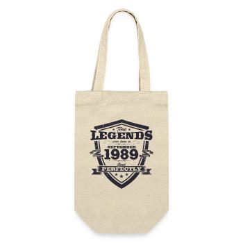 35th Birthday Original Legend 1989 Vintage 1989 - Gift Bag for Bottles - nature - Front