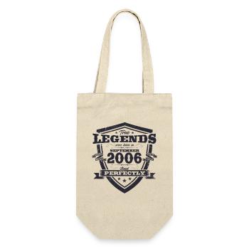 18th Birthday Original Legend 2006 Vintage 2006 - Gift Bag for Bottles - nature - Front
