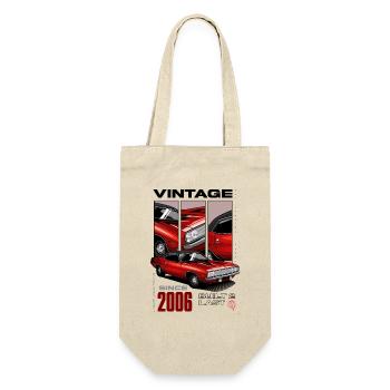 Je ne suis pas vieux Je suis Voiture classique vintage Né en 2006 - Sac à bouteille - nature - Devant