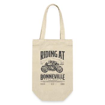 Bonneville Salt Flats Moto Anniversaire 1987 - Sac à bouteille - nature - Devant