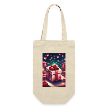 Gift full of love - Gift Bag for Bottles - nature - Front
