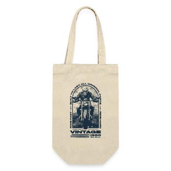 Vintage Motorcycle Bikers Motorbike Birthday 1968 - Gift Bag for Bottles - nature - Front