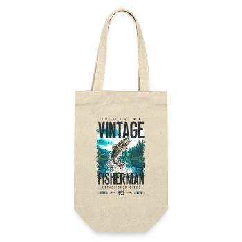 Vintage Trout Fisherman Fishing Birthday 1952 - Gift Bag for Bottles - nature - Front