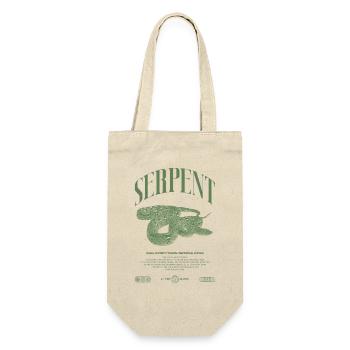 Retikulierte Python Reptile Keeper Streetwear - Geschenkbeutel für Flaschen - Natur - Vorne