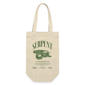 Retikulierte Python Reptile Keeper Streetwear - Geschenkbeutel für Flaschen - Natur - Vorne