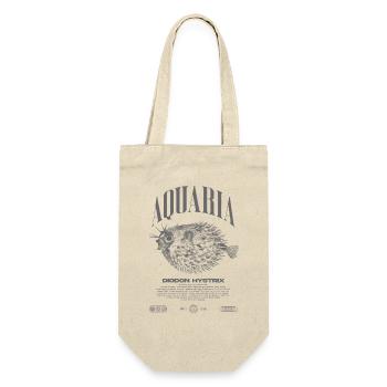 Porcupine Puffer Fish Keeper Modern Streetwear - Gift Bag for Bottles - nature - Front