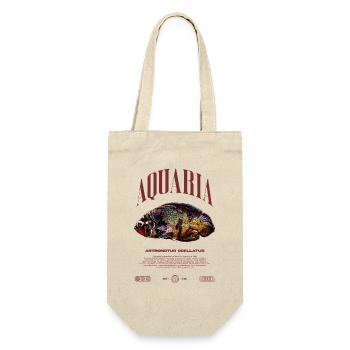 Oscar Fish Keeper Moderne Streetwear - Geschenkbeutel für Flaschen - Natur - Vorne