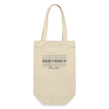 District Nurse Medical Nurses Stylish - Gift Bag for Bottles - nature - Front