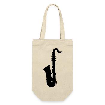 saxophone - Sac à bouteille - nature - Devant