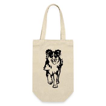 Australian Shepherd - Gift Bag for Bottles - nature - Front