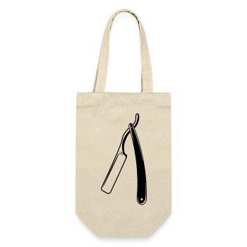 Razor transparent shadow image - Gift Bag for Bottles - nature - Front