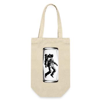 Astronaut in glass - Gift Bag for Bottles - nature - Front