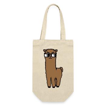 Alpaga Lama Lunettes de Soleil Smart Drôle Cool Animal - Sac à bouteille - nature - Devant