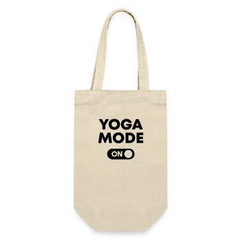 Yoga Meditation Spa Namaste - Geschenkbeutel für Flaschen - Natur - Vorne