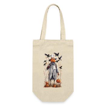 Halloween Goblincore Scarecrow Nature Art - Gift Bag for Bottles - nature - Front